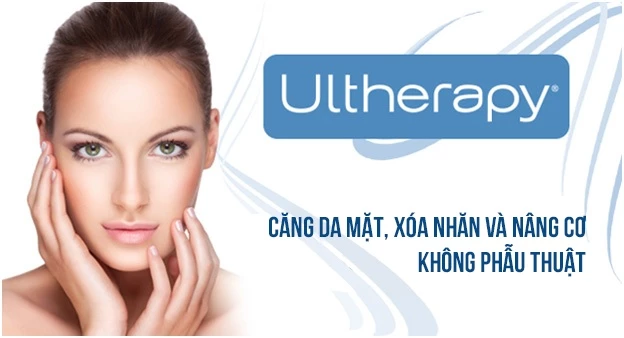 Công nghệ căng da Ultherapy.